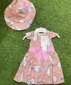 Ensemble robe pour fille de 6mois- 2ans