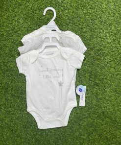 Lot de 3 bodies pour bebe de 0-3mois, 3-6mois, 6-9mois