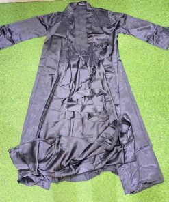 Peignoir Satiné Femme